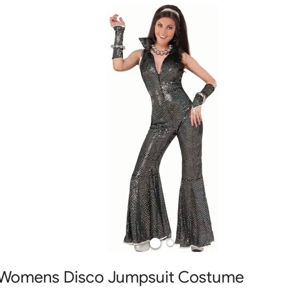 Disco Jumpsuit Large 12/16